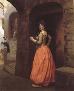 Jean Leon Gerome Femme du Caire (mk32) oil painting picture wholesale